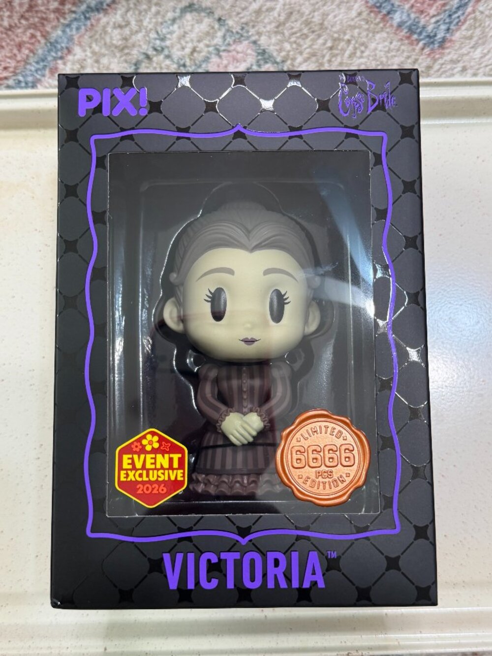 Corpse Bride Victoria Thrilljoy PIX! Figure 2026 Event Exclusive Limited 6666